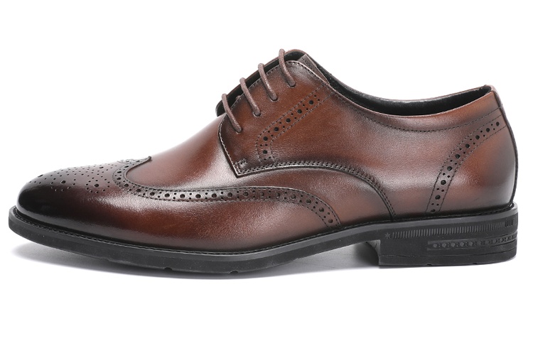 C°BANNER Brogue Dress Shoes &#x27;Brown Comfort Business&#x27; C0711120DA02