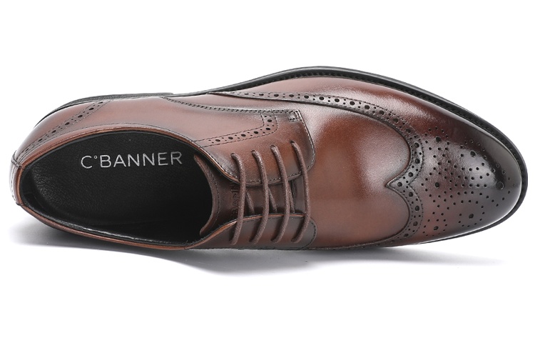 Shop Zapatos de Vestir C°BANNER Brogue 'Marrón Cómodos Empresariales' C0711120DA02