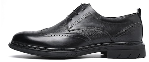 C°BANNER Brogue Formal Leather Shoes 'Black Calfskin and Suede' C1513077DD01 C°BANNER Brogue Formal Leather Shoes 'Black Calfskin and Suede' C1513077DD01