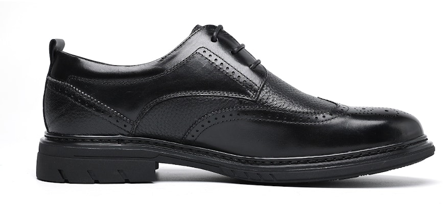 C°BANNER Sepatu Formal Brogue Kulit Hitam 'Calfskin dan Suede' C1513077DD01 Order C°BANNER Sepatu Formal Brogue Kulit Hitam 'Calfskin dan Suede' C1513077DD01