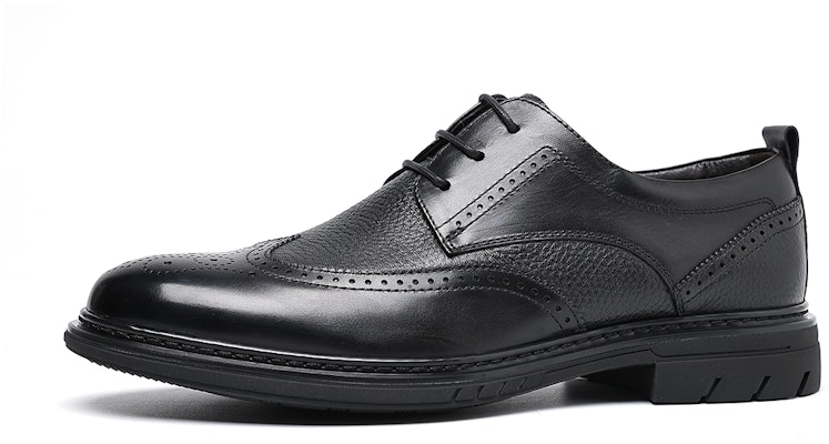 C°BANNER Sepatu Formal Brogue Kulit Hitam 'Calfskin dan Suede' C1513077DD01 Lookbook C°BANNER Sepatu Formal Brogue Kulit Hitam 'Calfskin dan Suede' C1513077DD01