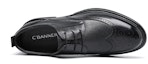 Shop C°BANNER Sepatu Formal Brogue Kulit Hitam 'Calfskin dan Suede' C1513077DD01