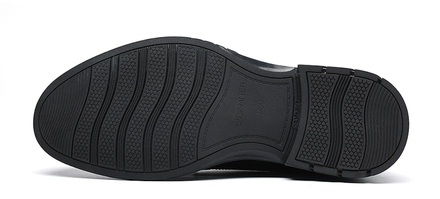 C°BANNER Sepatu Formal Brogue Kulit Hitam 'Calfskin dan Suede' C1513077DD01 Purchase C°BANNER Sepatu Formal Brogue Kulit Hitam 'Calfskin dan Suede' C1513077DD01