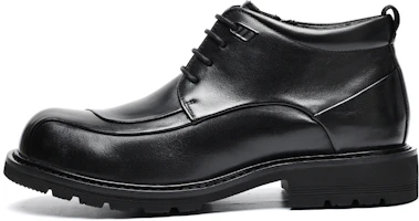 C°BANNER Business Casual Fleece-Lined Warm Formal Leather Shoes 'Black' C1524289M01 C°BANNER Business Casual Fleece-Lined Warm Formal Leather Shoes 'Black' C1524289M01