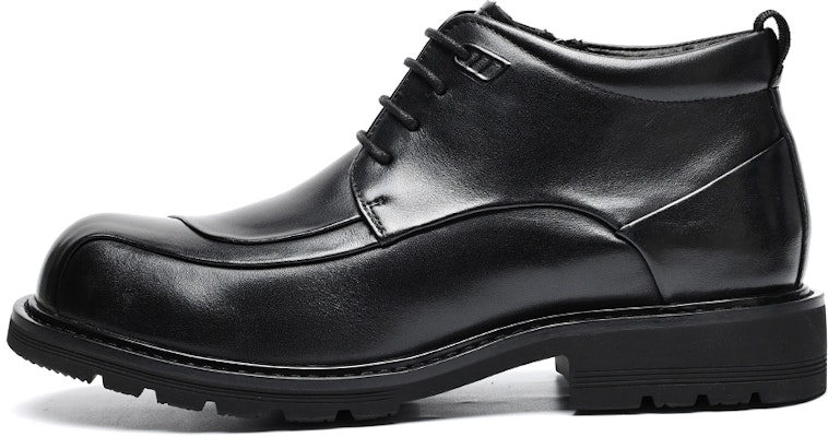 C°BANNER Business Casual Fleece-Lined Warm Formal Leather Shoes 'Black' C1524289M01 Details for C°BANNER Business Casual Fleece-Lined Warm Formal Leather Shoes 'Black' C1524289M01