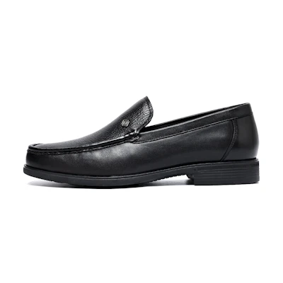 C°BANNER Business Casual Leather Shoe 'Black'