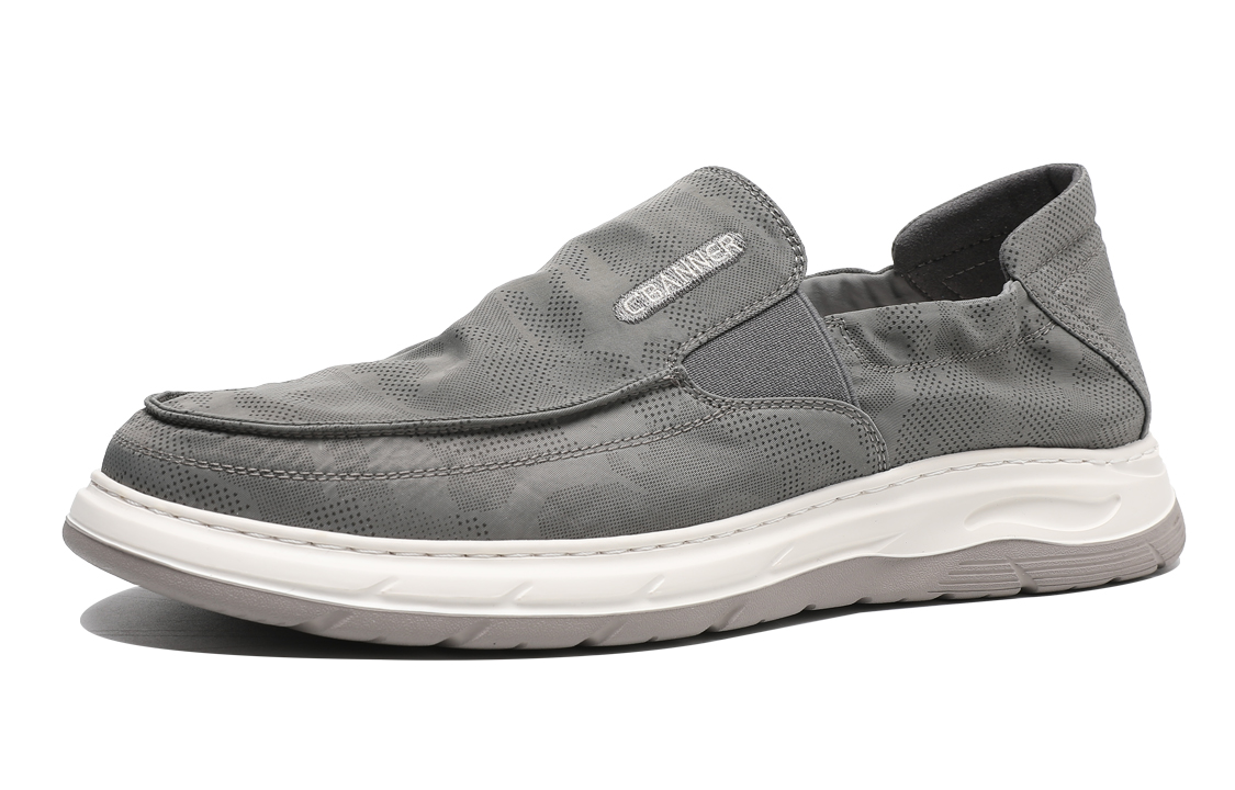 C°BANNER Canvas Sneakers 'Grey' 圖 2