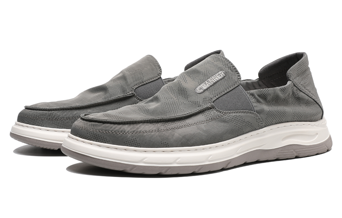 C°BANNER Canvas Sneakers 'Grey' 圖 3