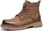 Lookbook C°BANNER Kasut Boot Martin Motosikal Kasual 'Kuning Coklat' C1923769X03