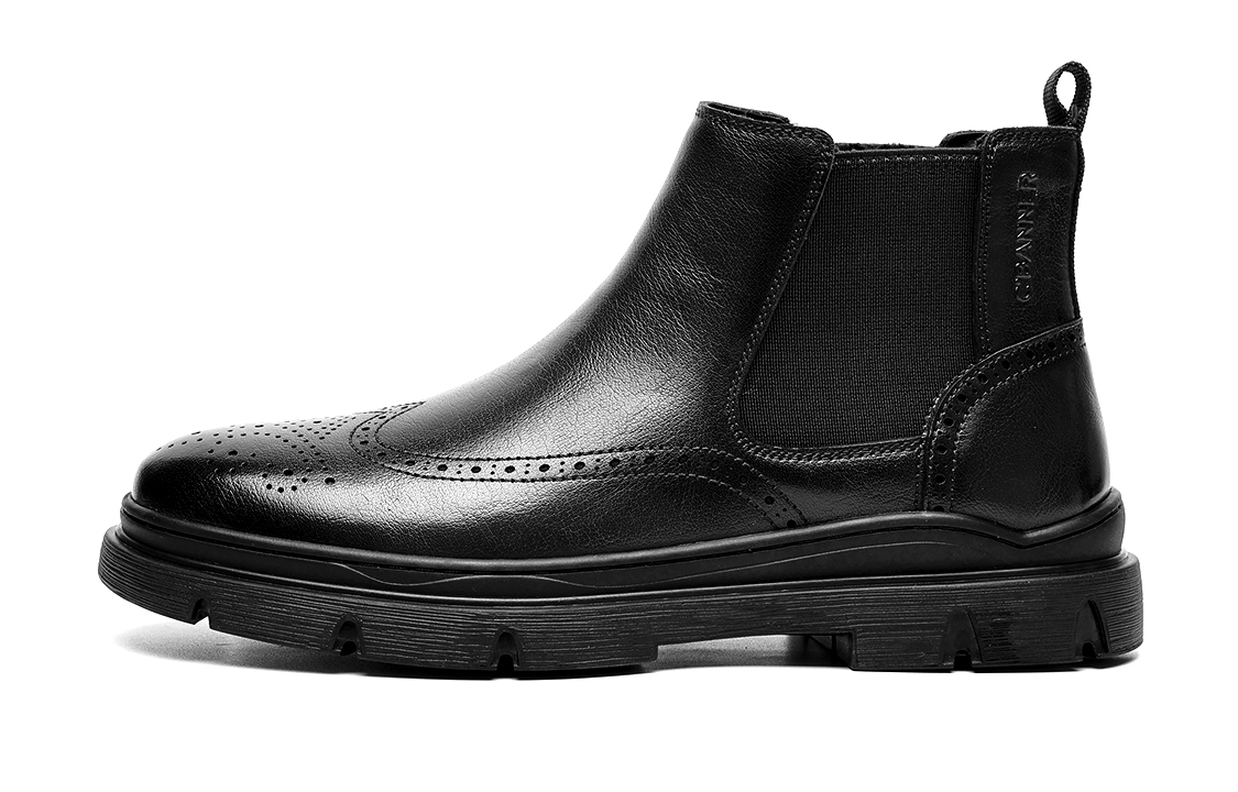 C°BANNER Chelsea Boot 'Black Warm Lined'