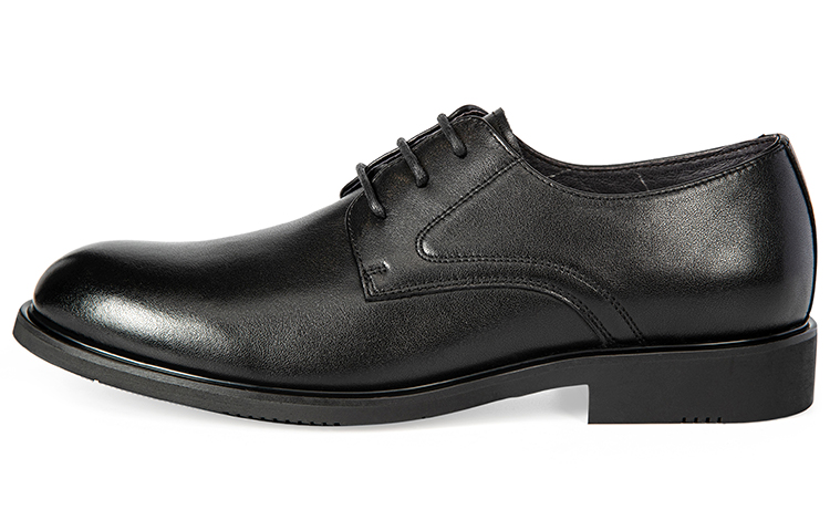 C°BANNER Classic Formal Lace-Up Soft Sole Leather Shoes 'Black' A21468275X01