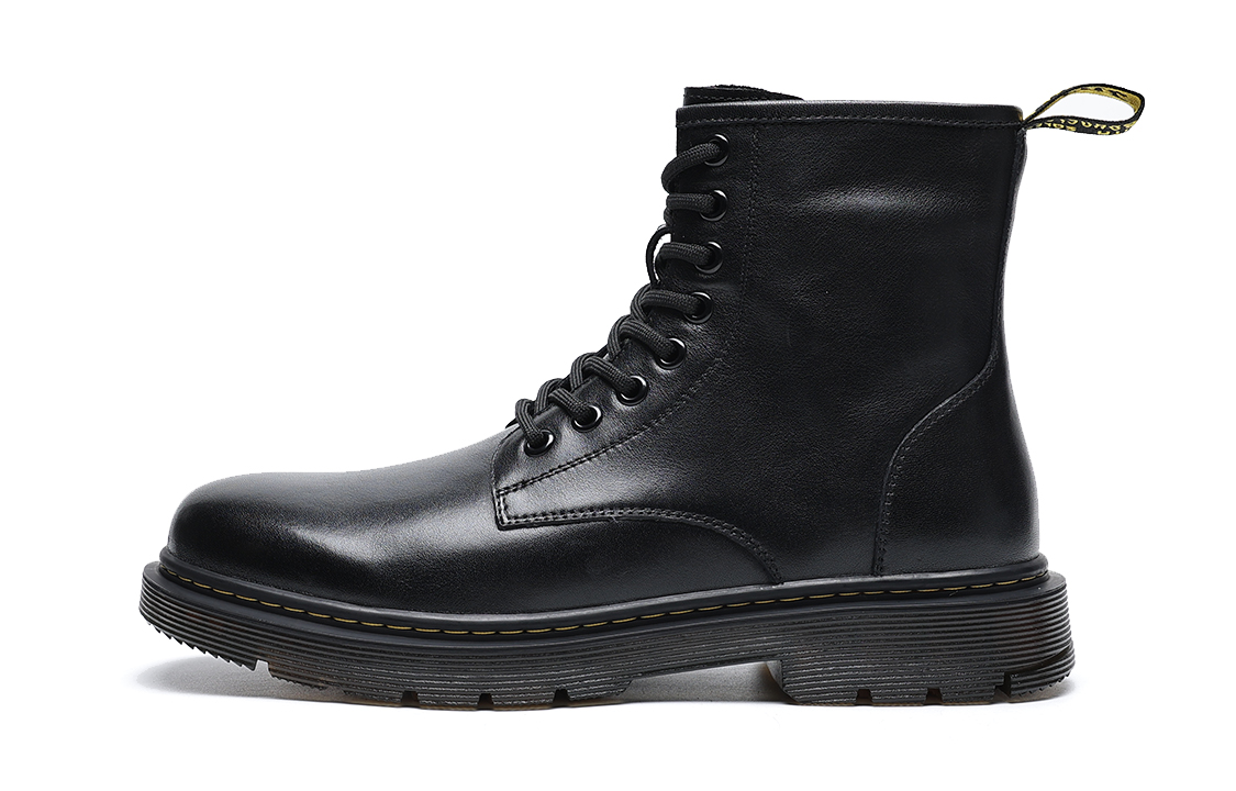 C°BANNER Classic High-Top Lace-Up Martin Boots 'Black'