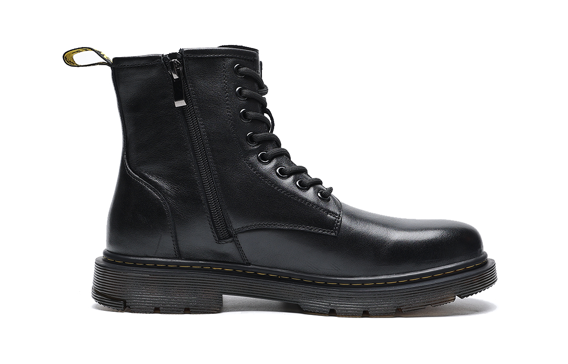 C°BANNER Classic High-Top Lace-Up Martin Boots 'Black' 圖 2