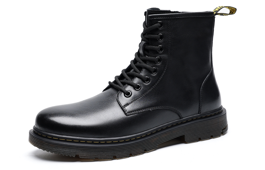 C°BANNER Classic High-Top Lace-Up Martin Boots 'Black' 圖 3