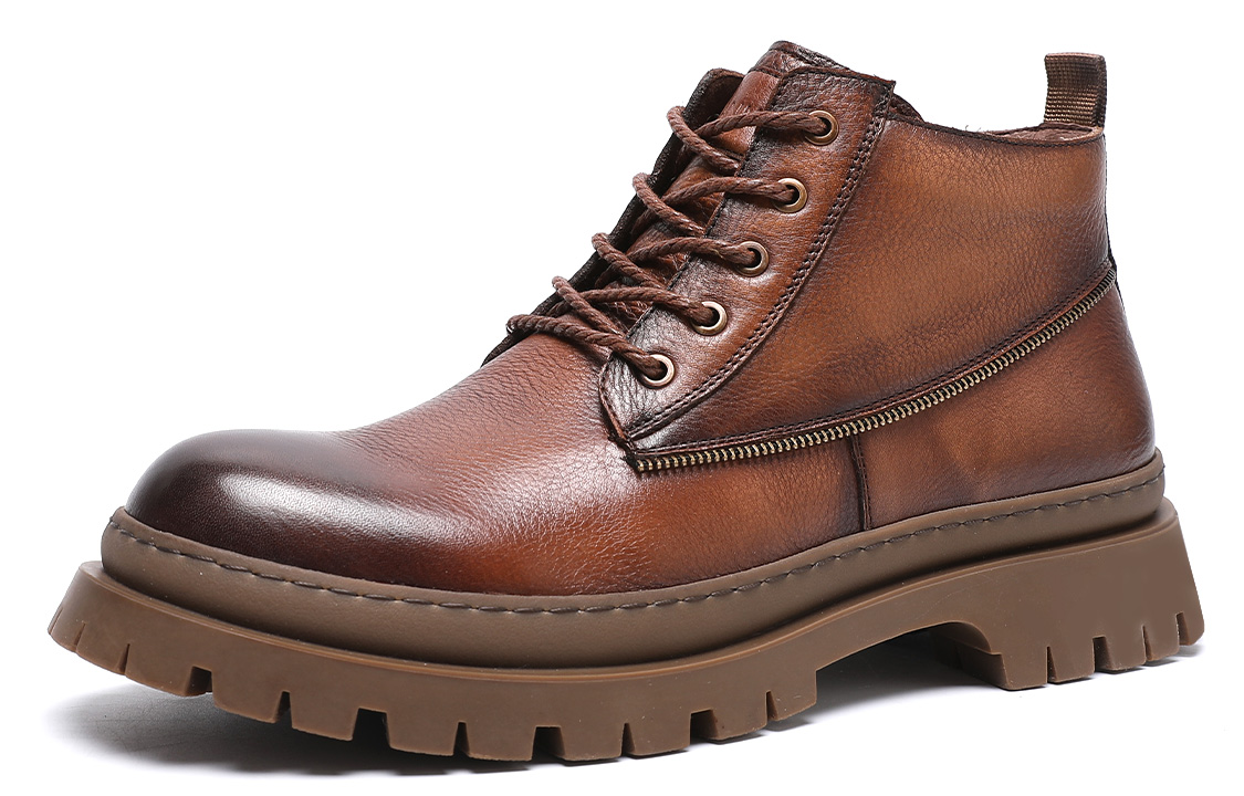 Lookbook C°BANNER Desert Boot 'Caramel Gaya British' BN2023535X69