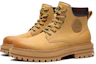 Order C°BANNER Double-Layer Leather Retro Fashion Ankle Martin Boots 'Yellow' C0623813M18