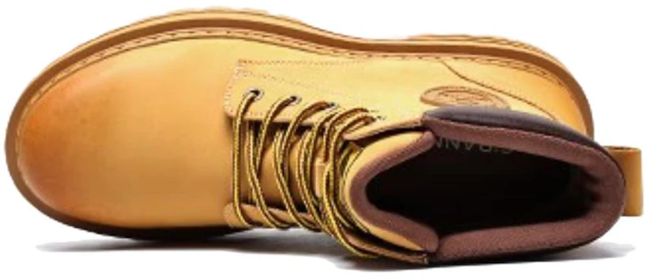 C°BANNER Double-Layer Leather Retro Fashion Ankle Martin Boots 'Yellow' C0623813M18 Lookbook C°BANNER Double-Layer Leather Retro Fashion Ankle Martin Boots 'Yellow' C0623813M18