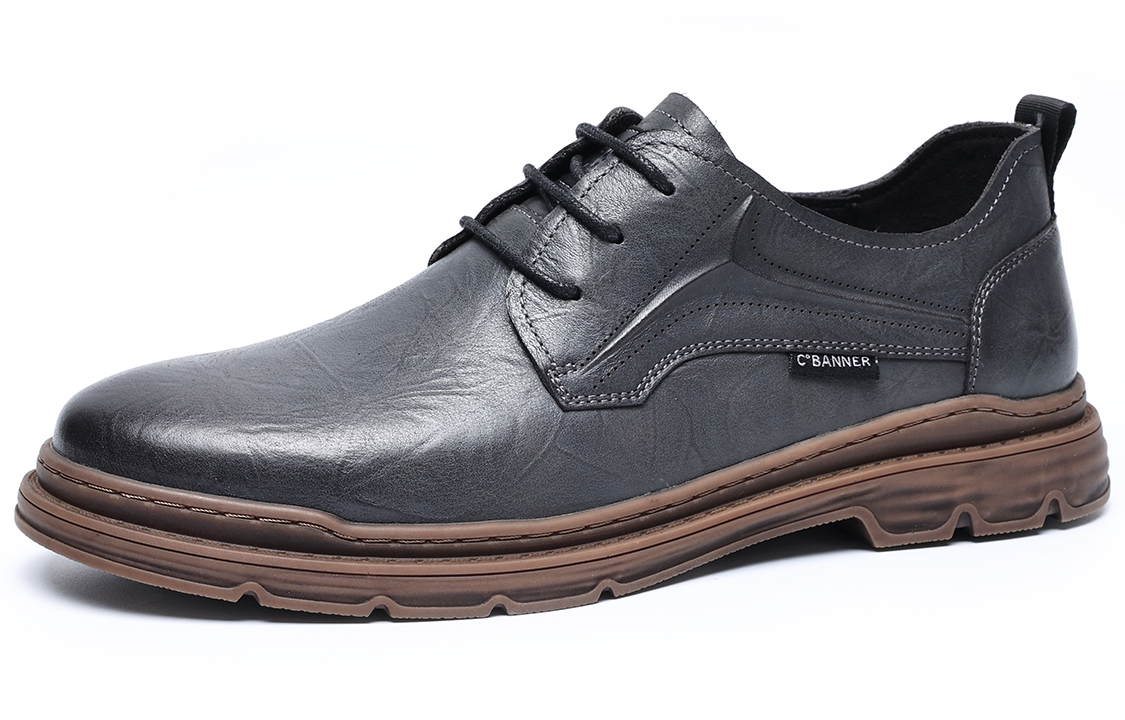 C°BANNER Dress Shoe for 'Retro Black Grey' 圖 3