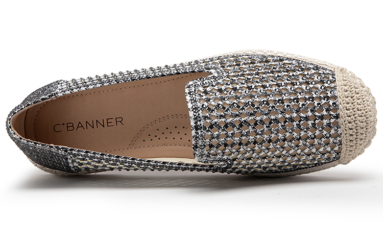 C°BANNER Fabric Cut-Out Breathable Woven Casual Sneakers 'Women's Edition' 圖 5