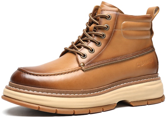 C°BANNER Fashion Casual British Boots 'Tan' BN2023559X19 Lookbook C°BANNER Fashion Casual British Boots 'Tan' BN2023559X19