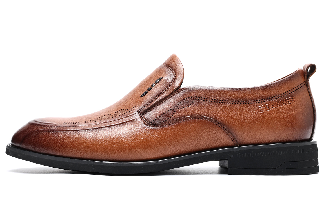C°BANNER Fashion Casual Dress Shoe 'Brown Leather' C7731071DD03
