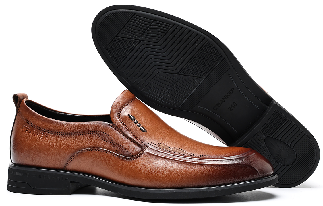 Lookbook Zapato Casual de Moda C°BANNER 'Cuero Marrón' C7731071DD03