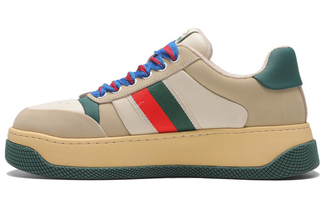 C°BANNER Fashion Thick-Sole Low-Top Sneaker 'Green'