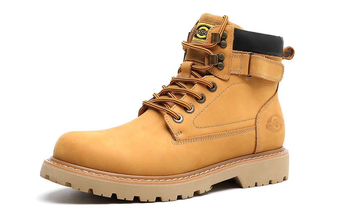 Lookbook C°BANNER 高帮休闲马丁靴 '黄色' C0613370X18M