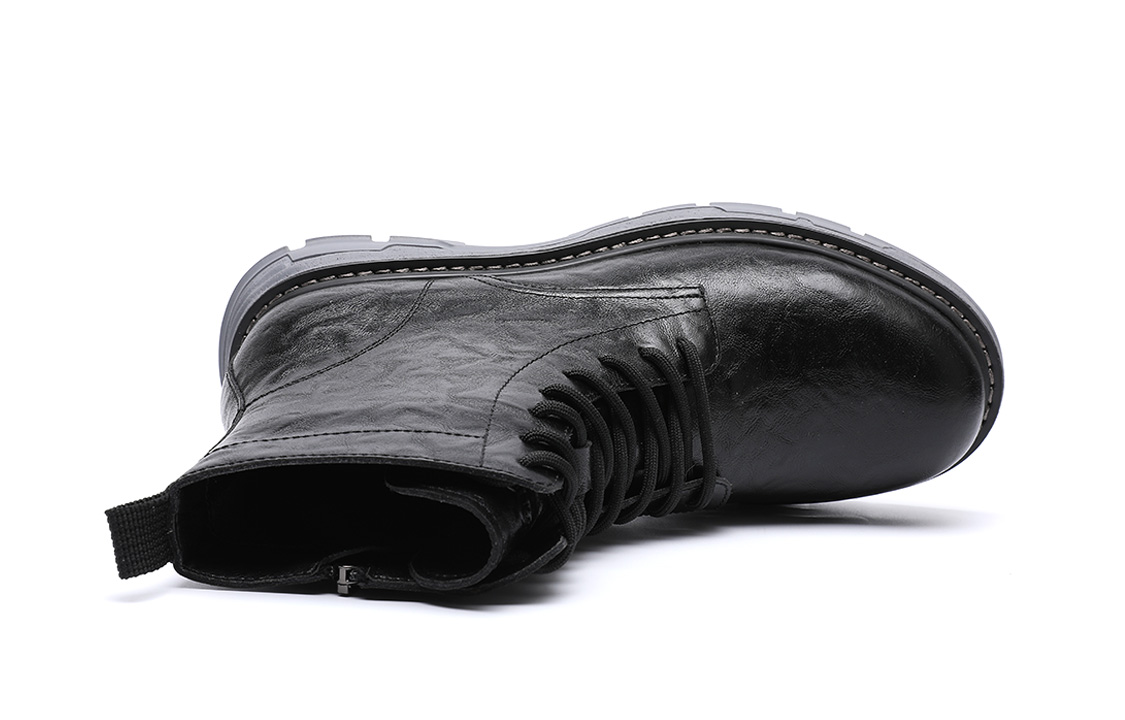 Shop C°BANNER Sepatu Bot Modis Tinggi 'Black Martin' BN0623568X01