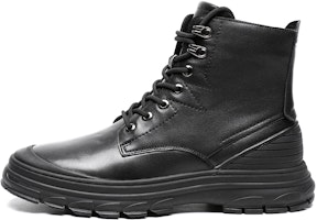 C°BANNER High-Top Leather Warm-Lined Boots 'Black Utility' C3914603M01 C°BANNER High-Top Leather Warm-Lined Boots 'Black Utility' C3914603M01