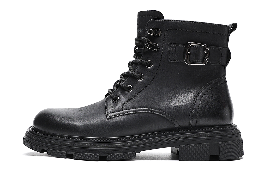 C°BANNER High-Top Martin Boots 'Black' C7714812MB01