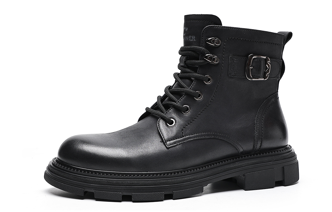 Lookbook C°BANNER ハイカットマーチンブーツ (ブラック) C7714812MB01