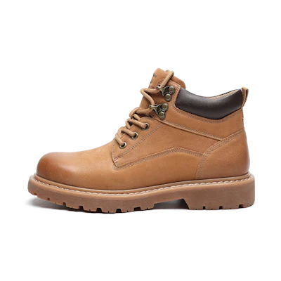 C°BANNER High-Top Retro Work Boot 'Camel Brown'