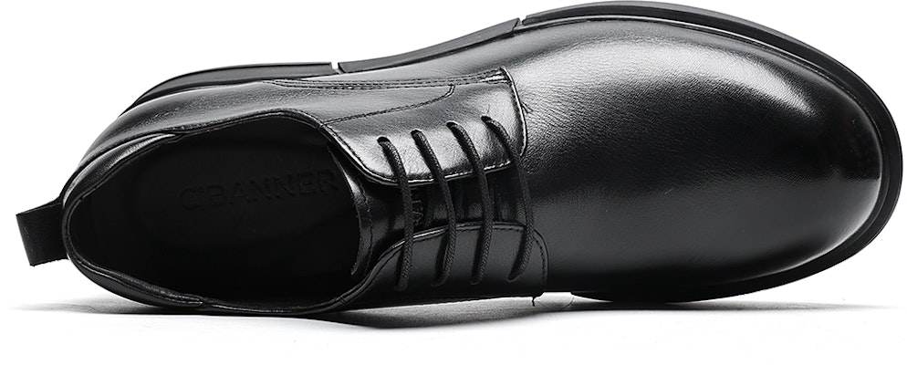 千百度C°BANNER 大頭繫帶休閒商務正裝皮鞋 男款 黑色 Shop 千百度C°BANNER 大頭繫帶休閒商務正裝皮鞋 男款 黑色