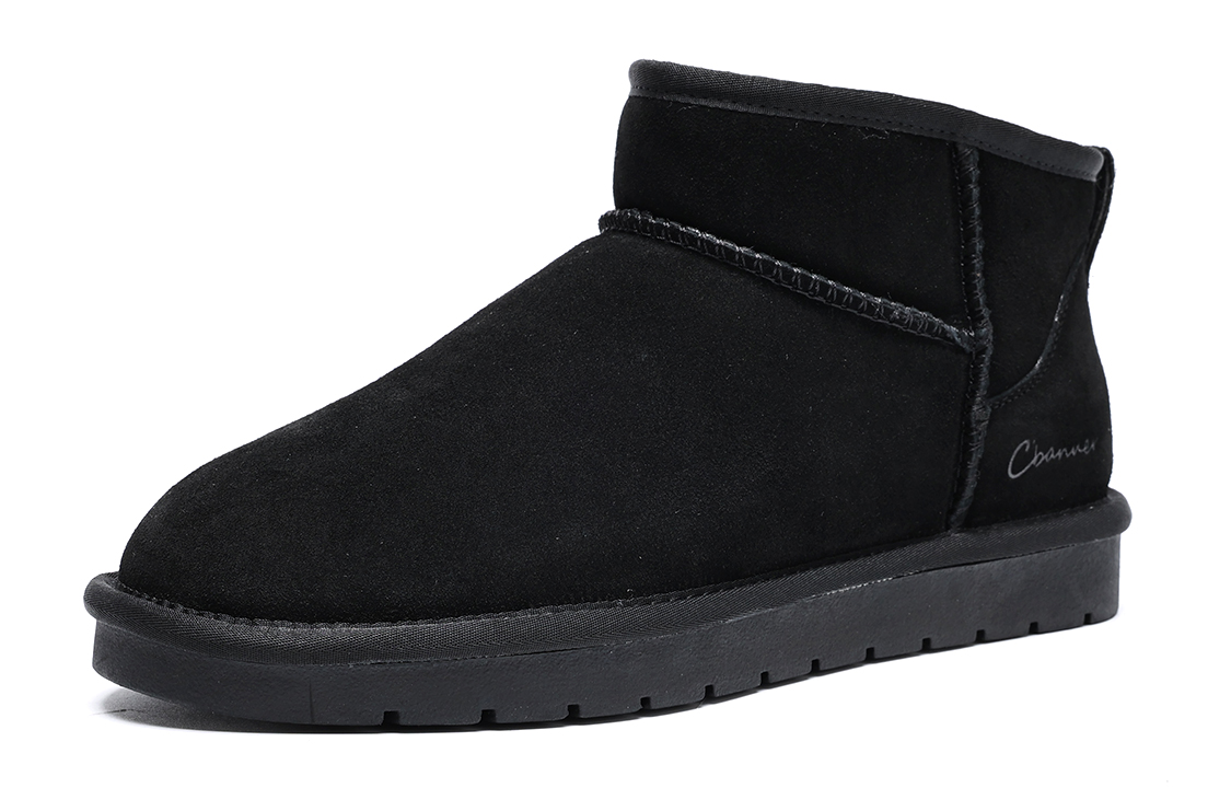 C°BANNER Leather 'Black Fleece-Lined CMFT Casual Snow Boot' 圖 2