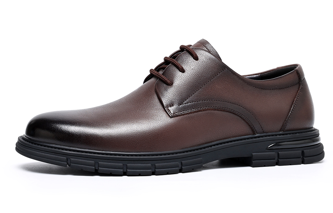 Lookbook C°BANNER 가죽 '편안하고 멋스러운 브라운' 정장구두 C7723211DD02