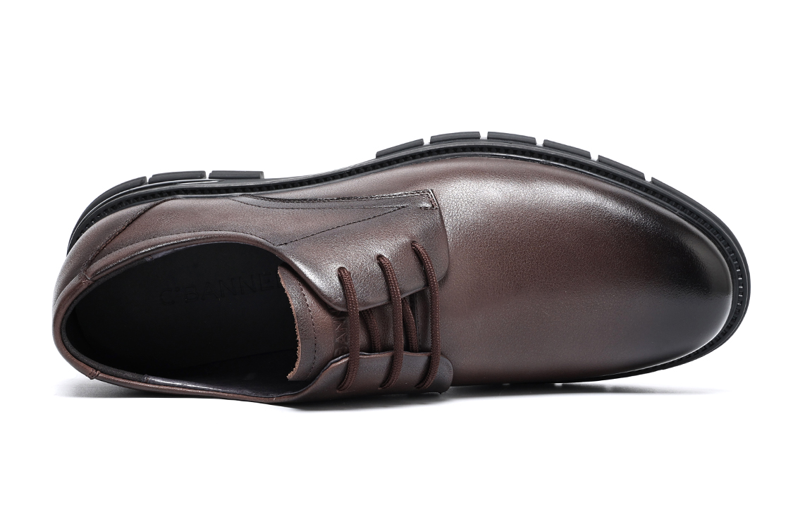 Shop C°BANNER 가죽 '편안하고 멋스러운 브라운' 정장구두 C7723211DD02