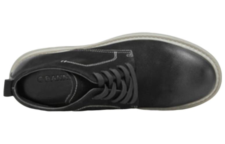 Shop C°BANNER Leather Ankle Boots 'Black Martin' A22516030X01