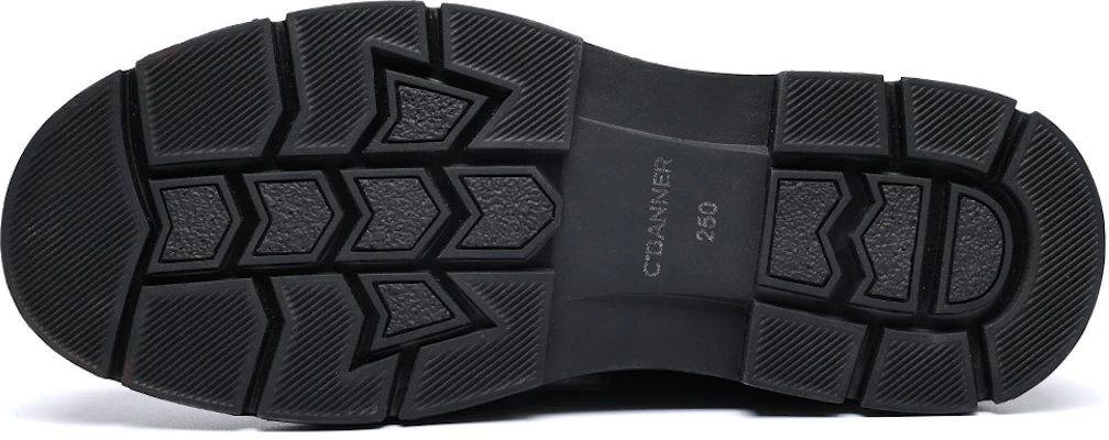 C°BANNER Leather Ankle Martin Boots 'Black Fleece-Lined' C7724766M01 Purchase C°BANNER Leather Ankle Martin Boots 'Black Fleece-Lined' C7724766M01