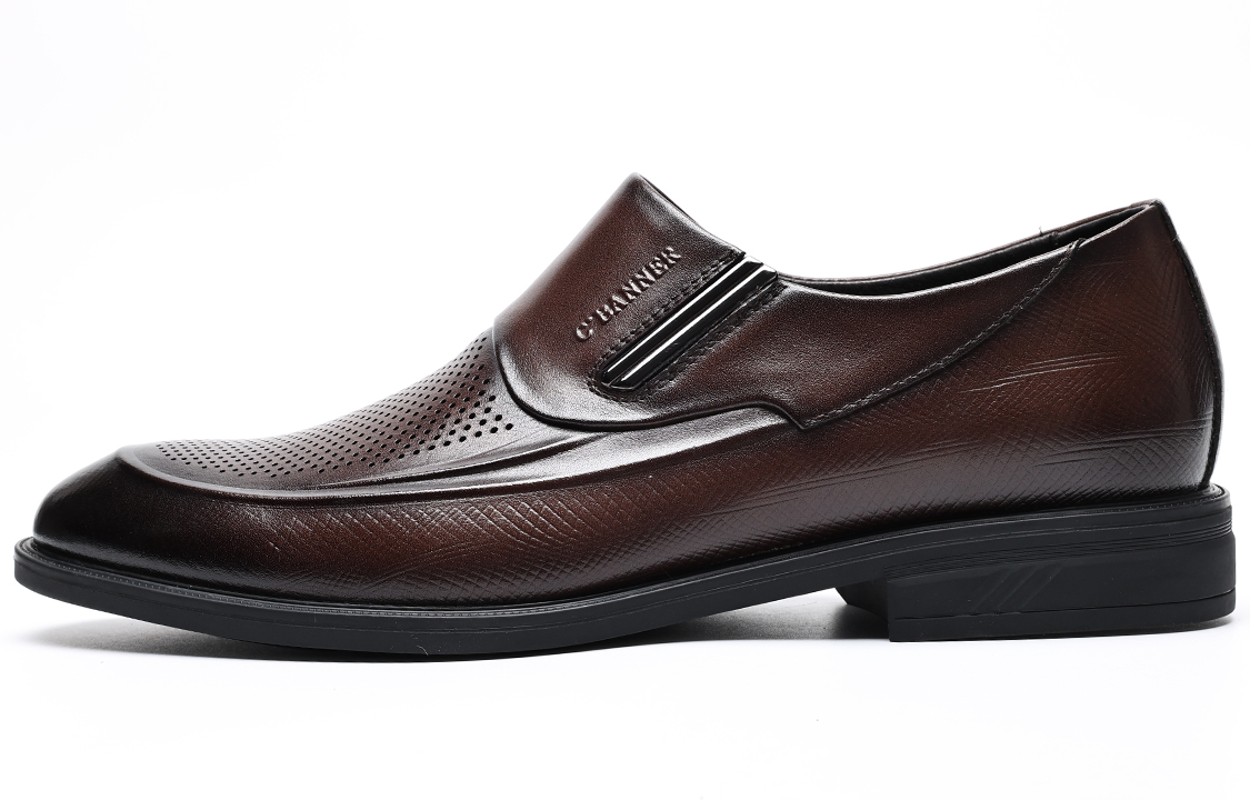 C°BANNER Leather Brogue 'Brown Business'