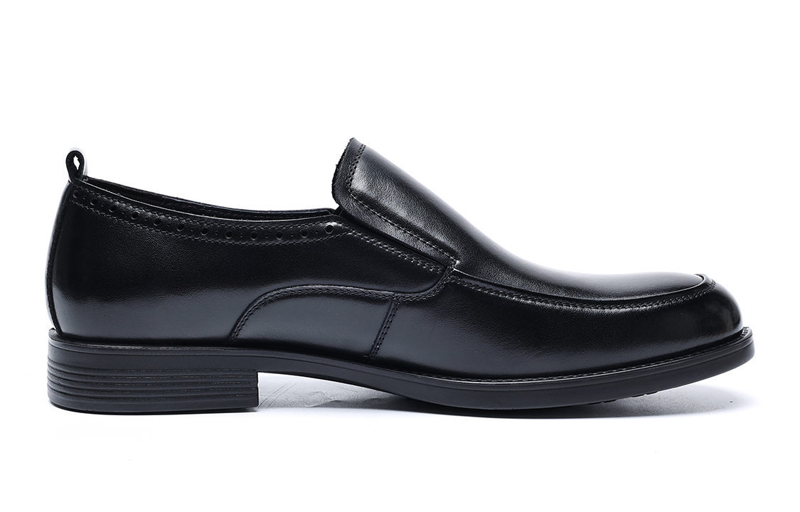 C°BANNER Leather Business Dress Shoes 'Black' 圖 2