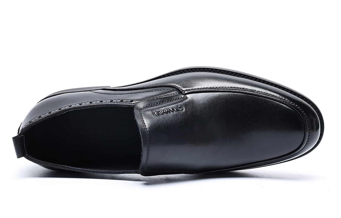 C°BANNER Leather Business Dress Shoes 'Black' 圖 4