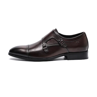 C°BANNER Leather Business Shoes 'Brown Fashion'