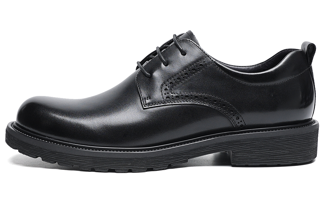 C°BANNER Leather Dress Shoes 'Black Commuter Comfort' C0713193D01