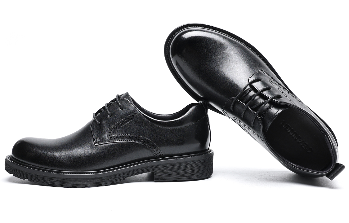 Order C°배너 가죽 정장구두 '블랙 출퇴근 컴포트' (C°Banner Leather Dress Shoes 'Black Commute Comfort') C0713193D01