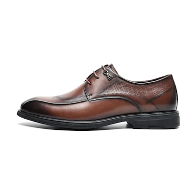 C°BANNER Leather Dress Shoes 'Brown Business'