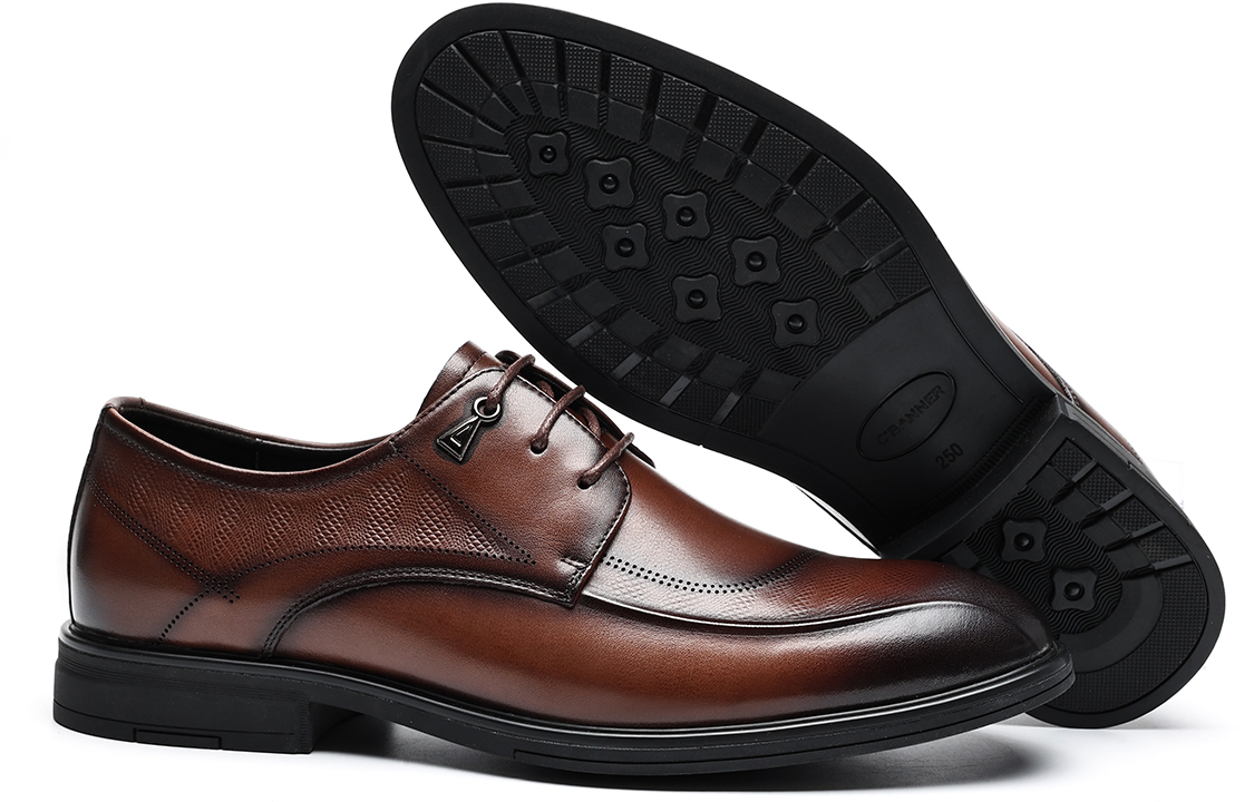 C°BANNER Leather Dress Shoes 'Brown Business' 圖 5