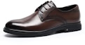 Lookbook Kasut Kulit C°BANNER Lace-Up Formal Business Lelaki 'Coklat' CC1523189DD02