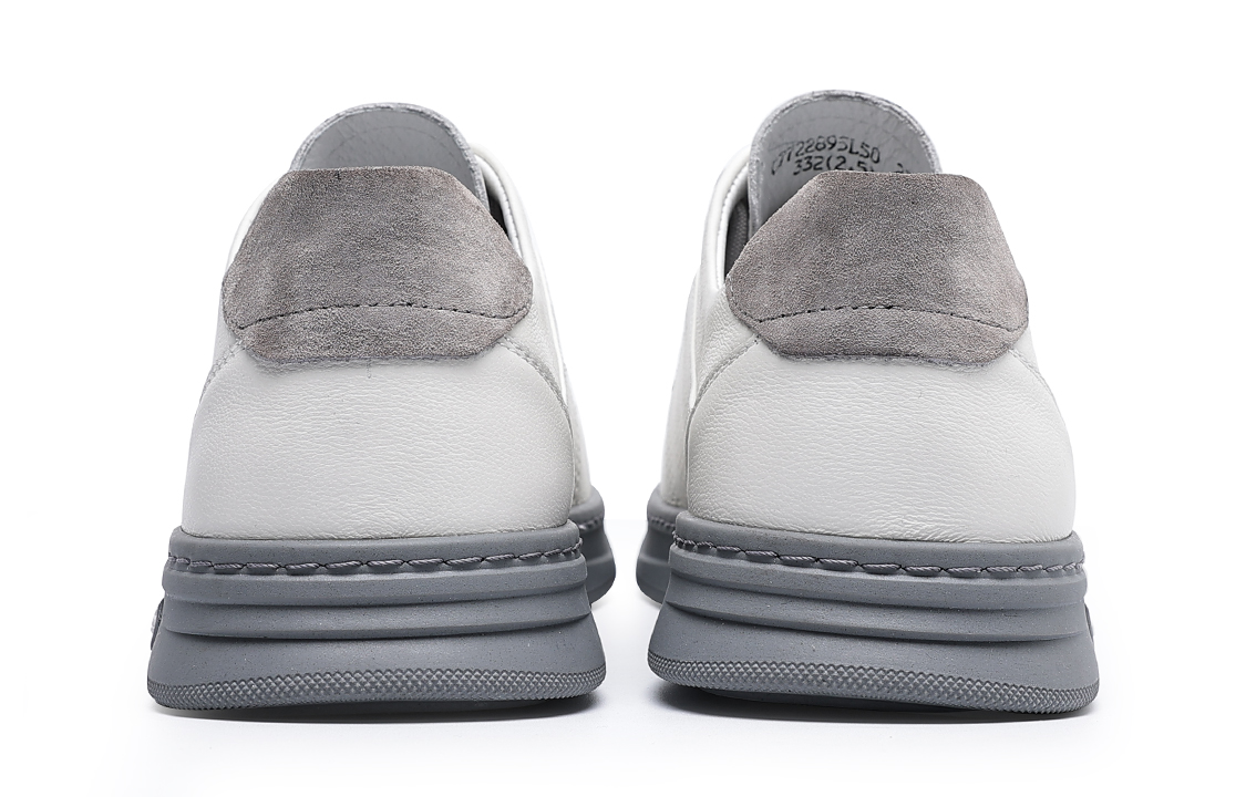 C°BANNER Leather Low-Top 'White Grey' 圖 4