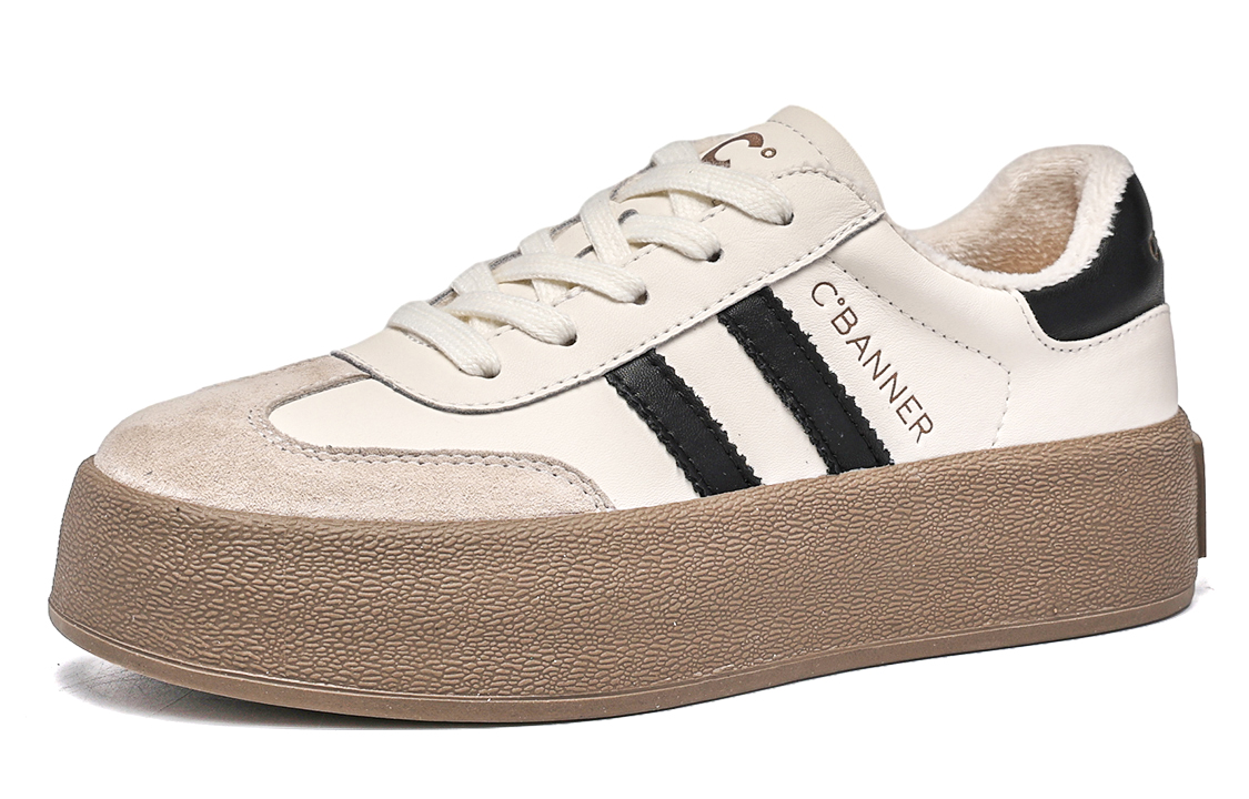 C°BANNER Leather Low-Top Sneakers 'Shock-Absorbing Board Shoe' 圖 23